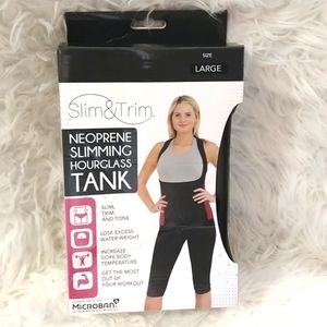 Neoprene Slimming Hour Glass Tank